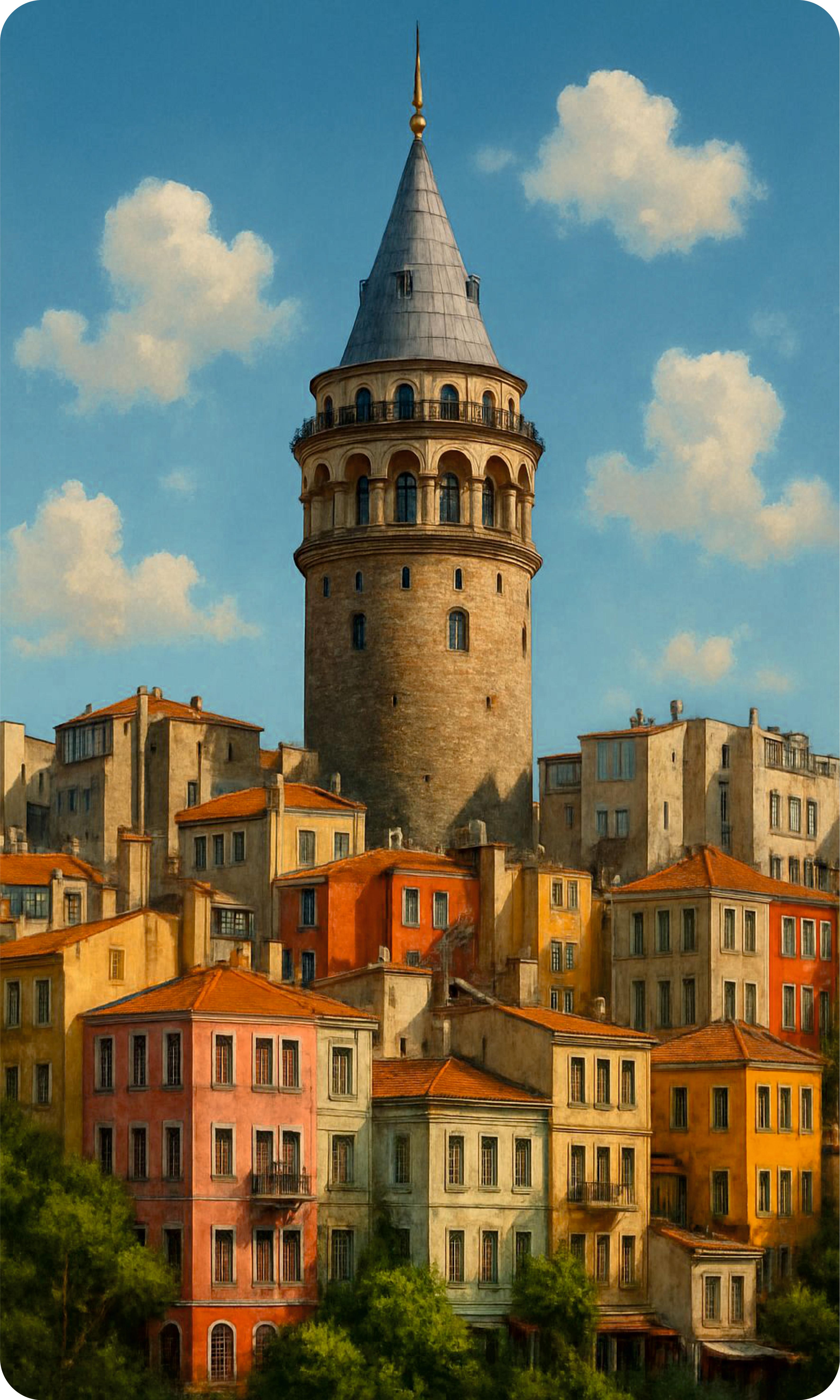 GALATA KULESİ AHŞAP PUZZLE 500 PARÇA 50 X 30 TABLO OLARAK DUVARA ASILABİLİR.