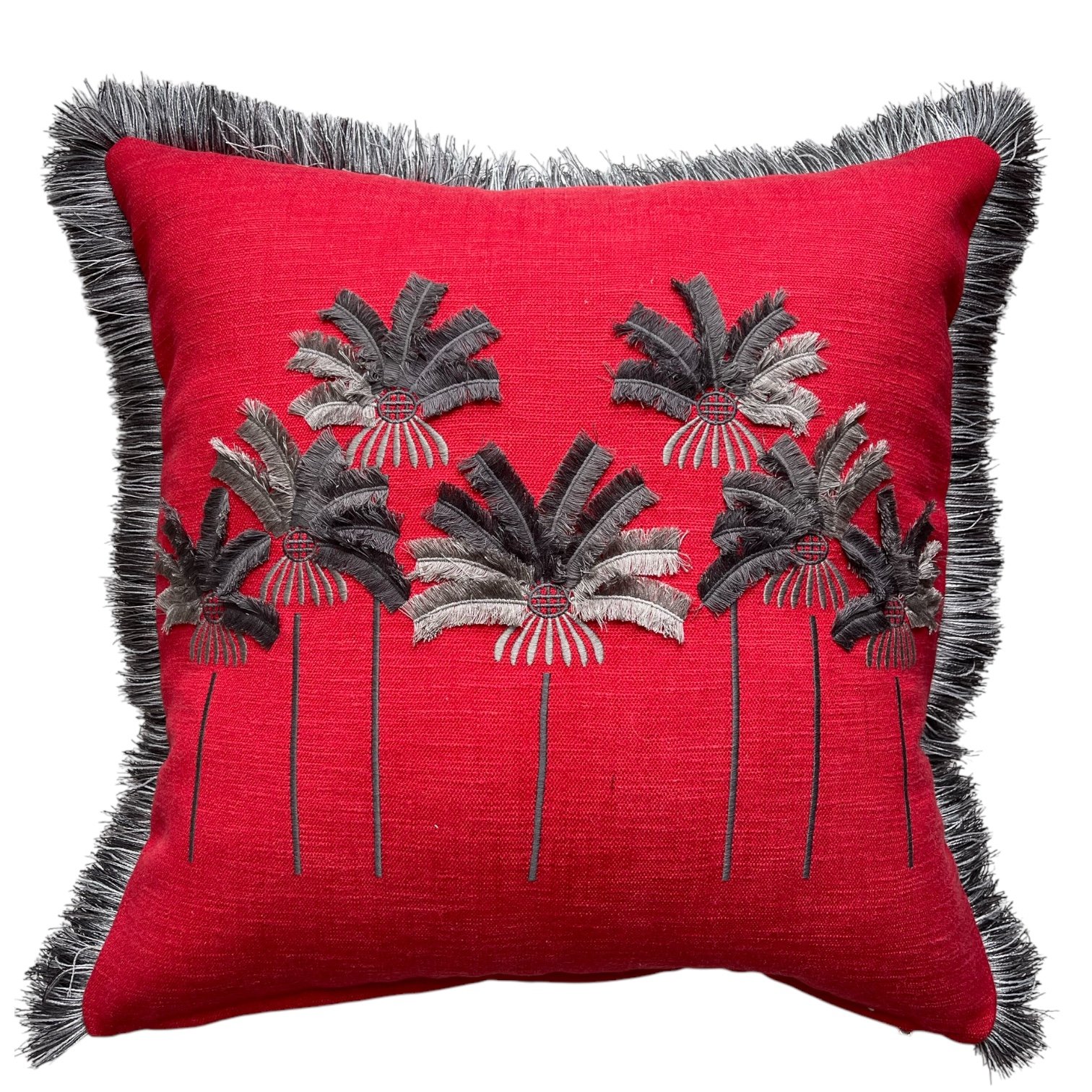 Palm Paradise Narçiçeği Kırlent Kılıfı 50*50 cm