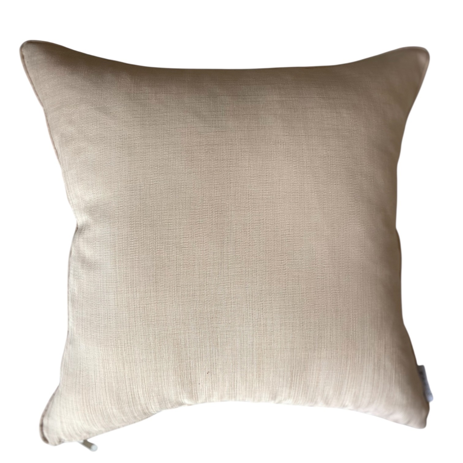 Ekru Palmiye Nakışlı Kırlent Kılıfı 2 'li Set 50*50 cm