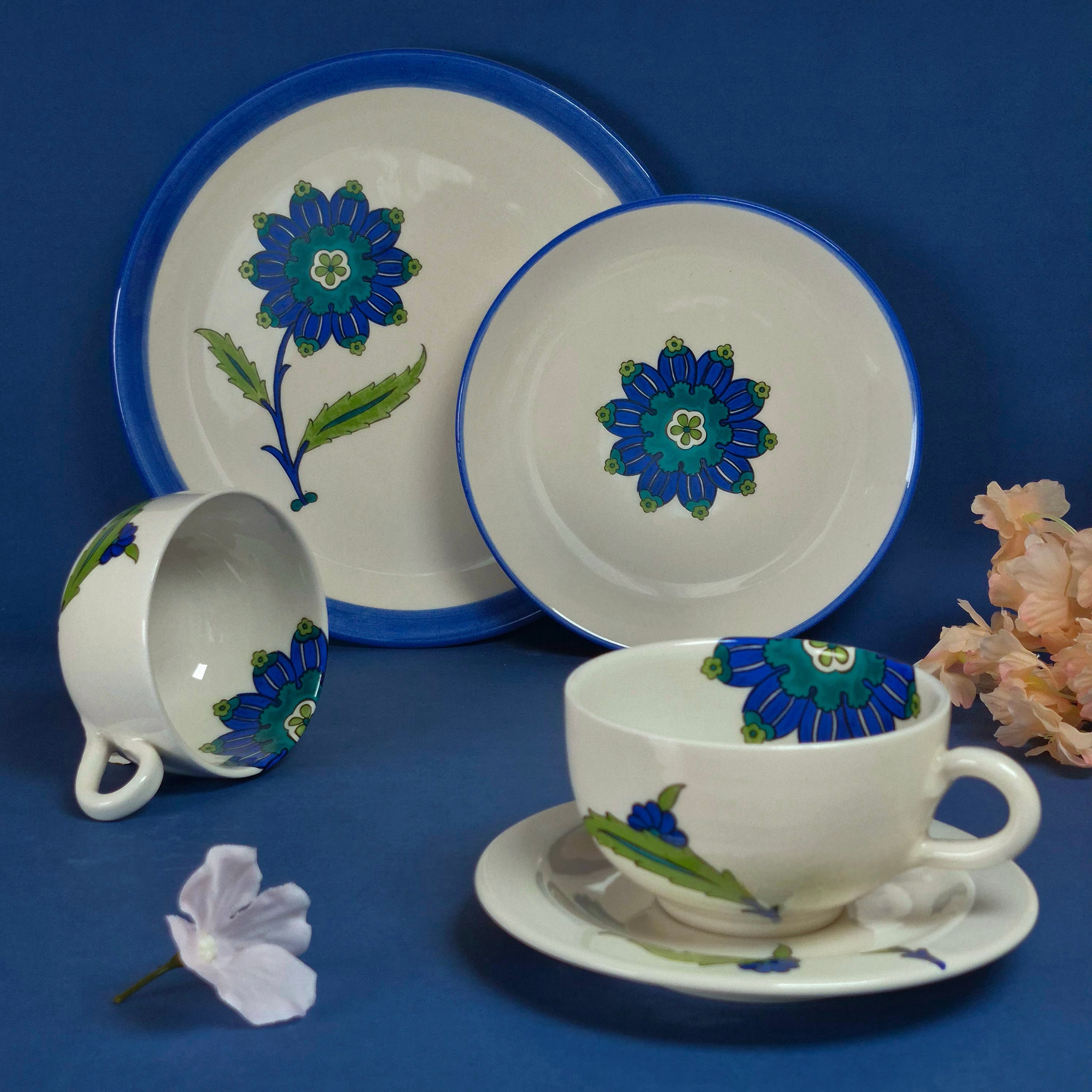 Şam İşi Tatlı Tabağı - 6'lı Set