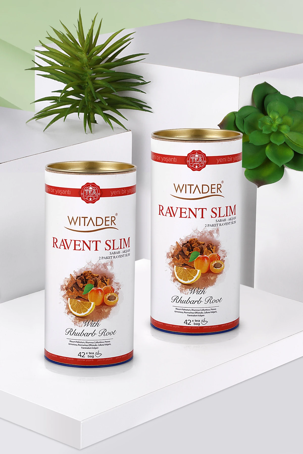 Detox Özel Revent köklu Karışımlı Bitkisel Zayıflama çayı 2 kutu