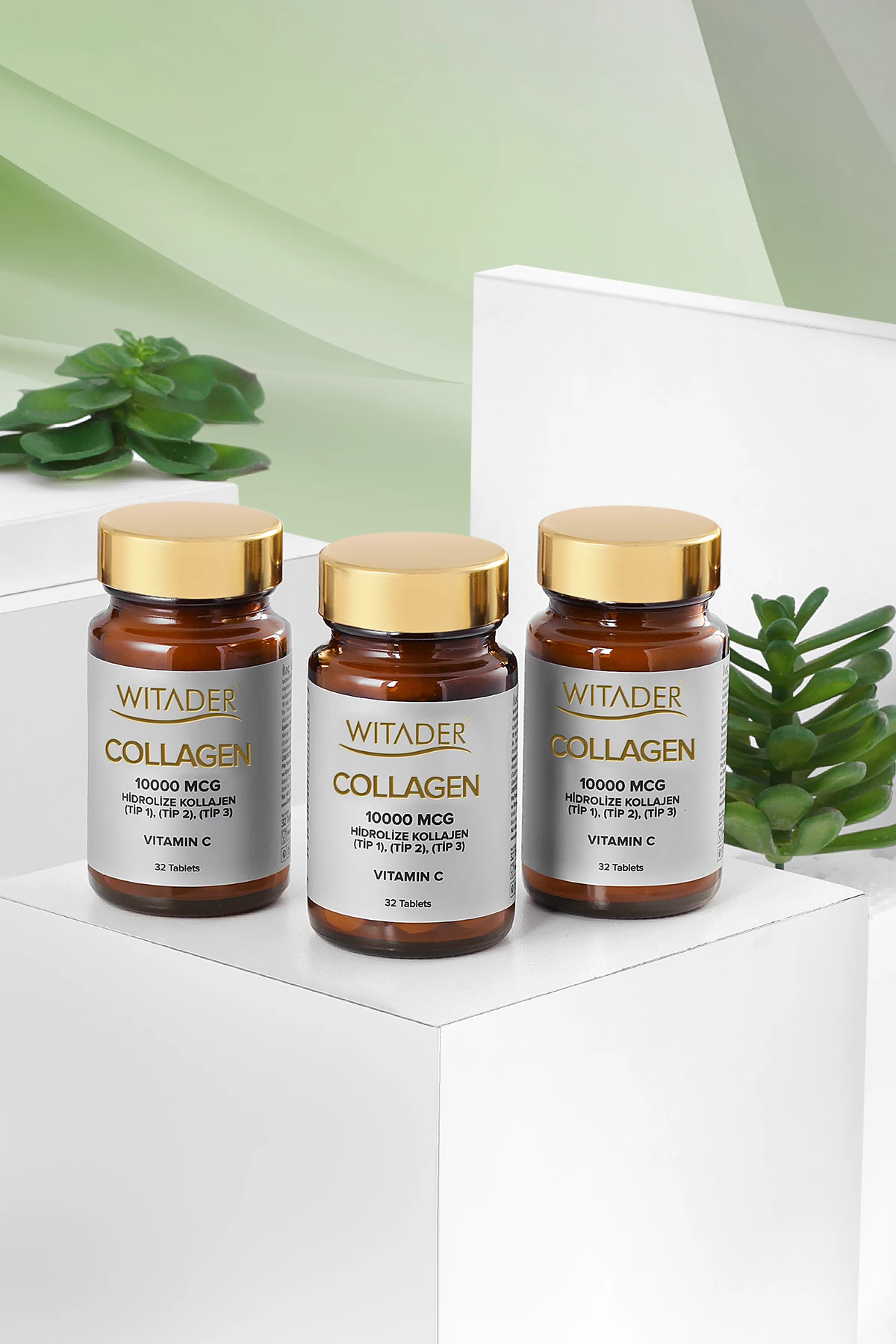 witader Collagen Tablet 3lü set