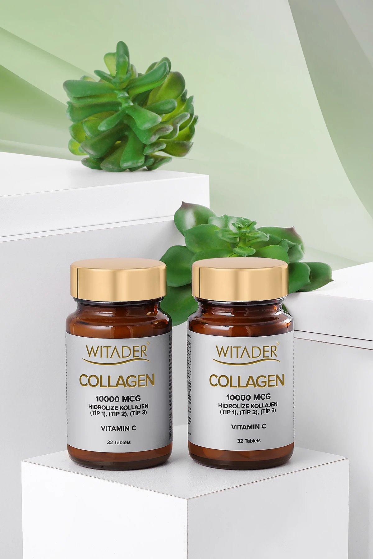 witader Collagen Tablet 2li set