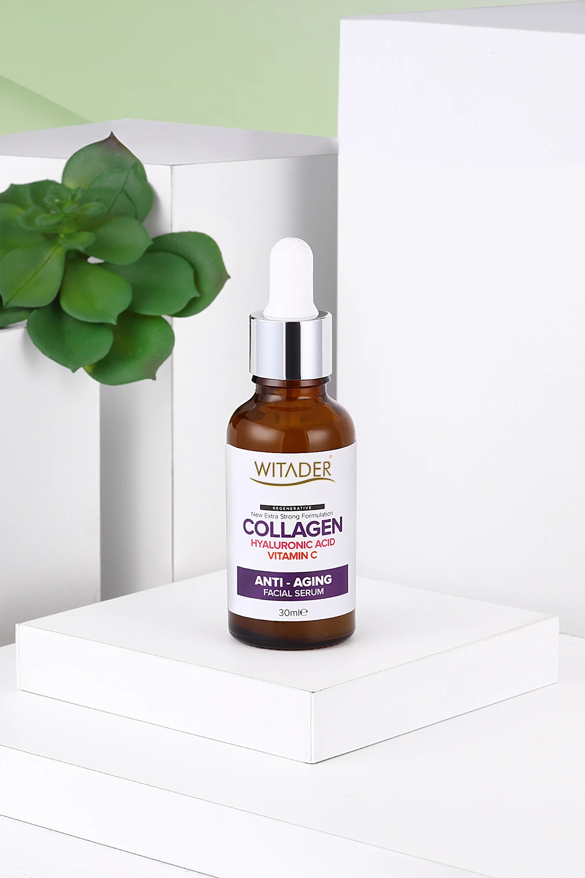 Yaşlanma, Kaz Ayakları & Kırışıklık Karşıtı collagen Yüz Serumu 30 ml