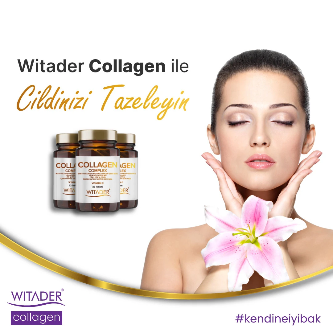 witader Collagen Tablet 3lü set
