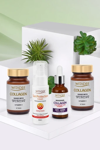 2 ADET TABLET+1 COLLAGEN SERUM +1 GÜNEŞ KREMİ SET