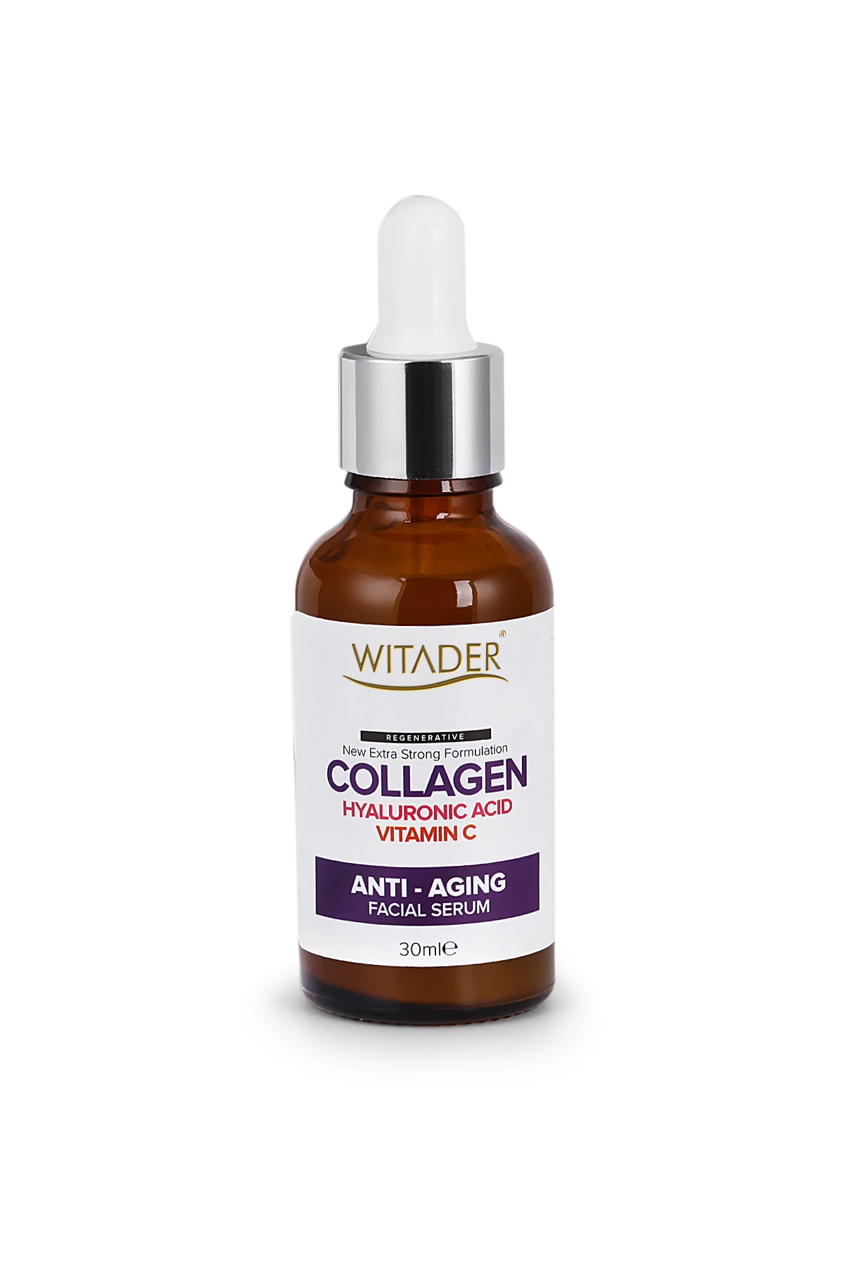 Yaşlanma, Kaz Ayakları & Kırışıklık Karşıtı collagen Yüz Serumu 30 ml