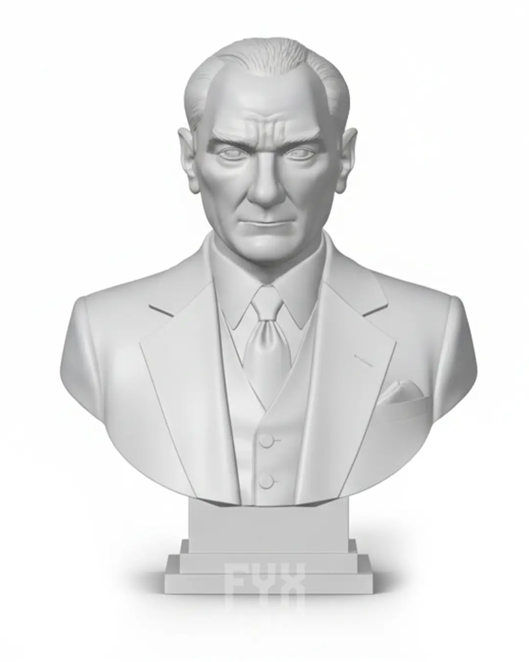 Atatürk Büstü Heykeli Türkiye Cumhuriyeti Kurucusu Anıtı Ofis ve Ev Dekorasyonu için Masa Üstü Büst