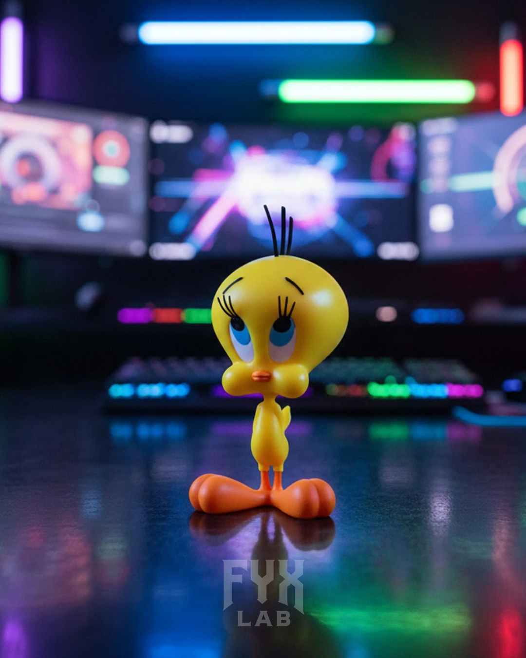 Tweety フィギュア Tweety Figür Oyuncak, Sevimli Kuş Karakter Koleksiyonluk Model, Masaüs