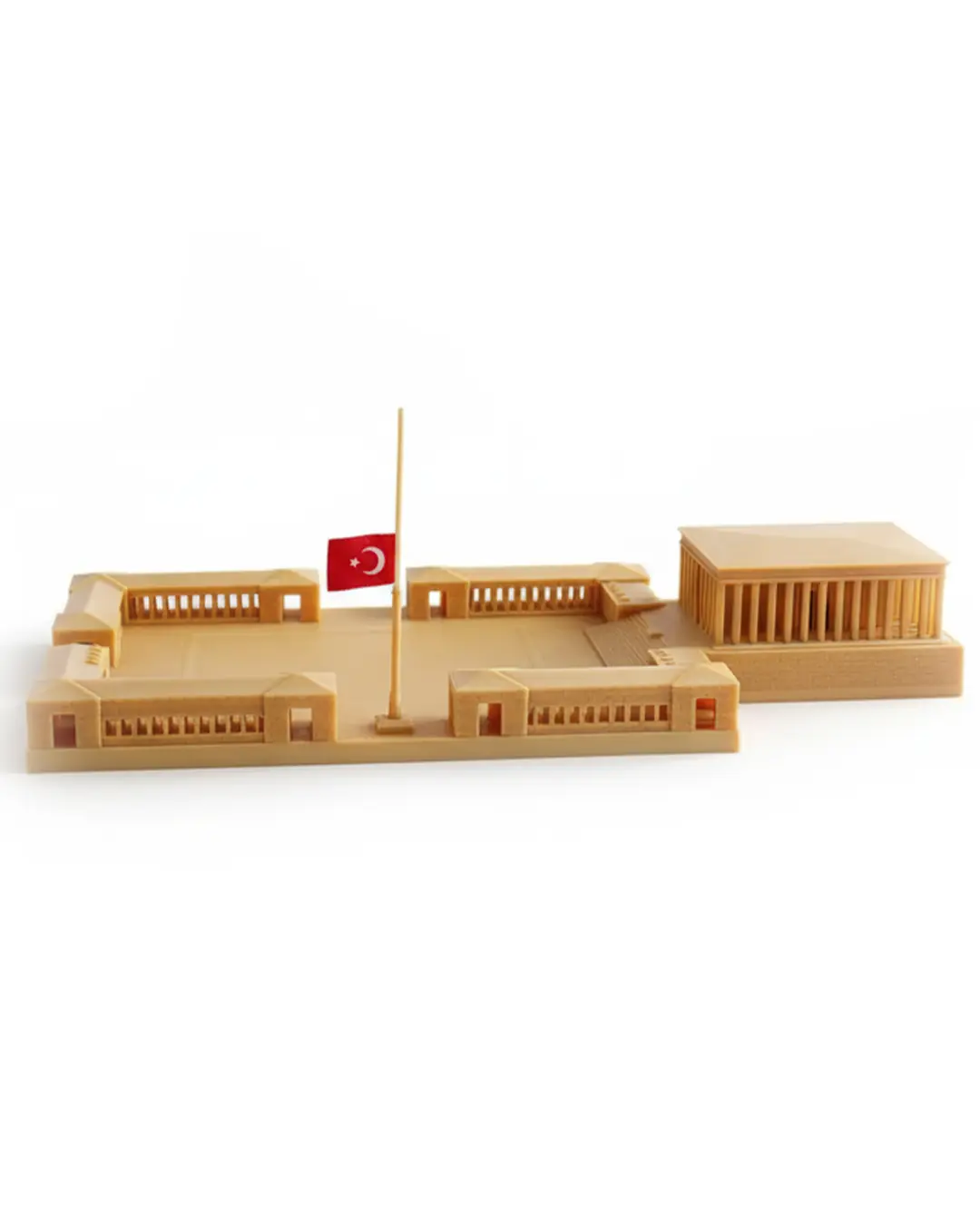 Anıtkabir Modeli Türkiye Hatırası Tarihi Yapılar Koleksiyonu Masaüstü Dekoratif Obje