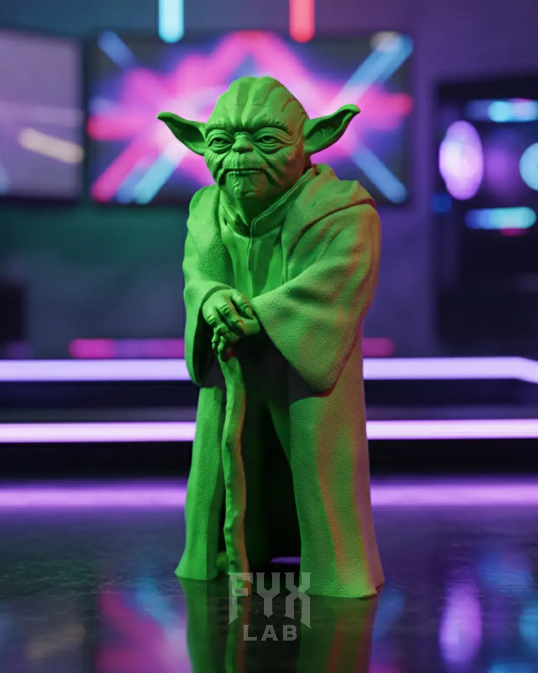 Yoda Heykeli, Star Wars Koleksiyonluk Figür, Jedi Master Dekoratif Bib