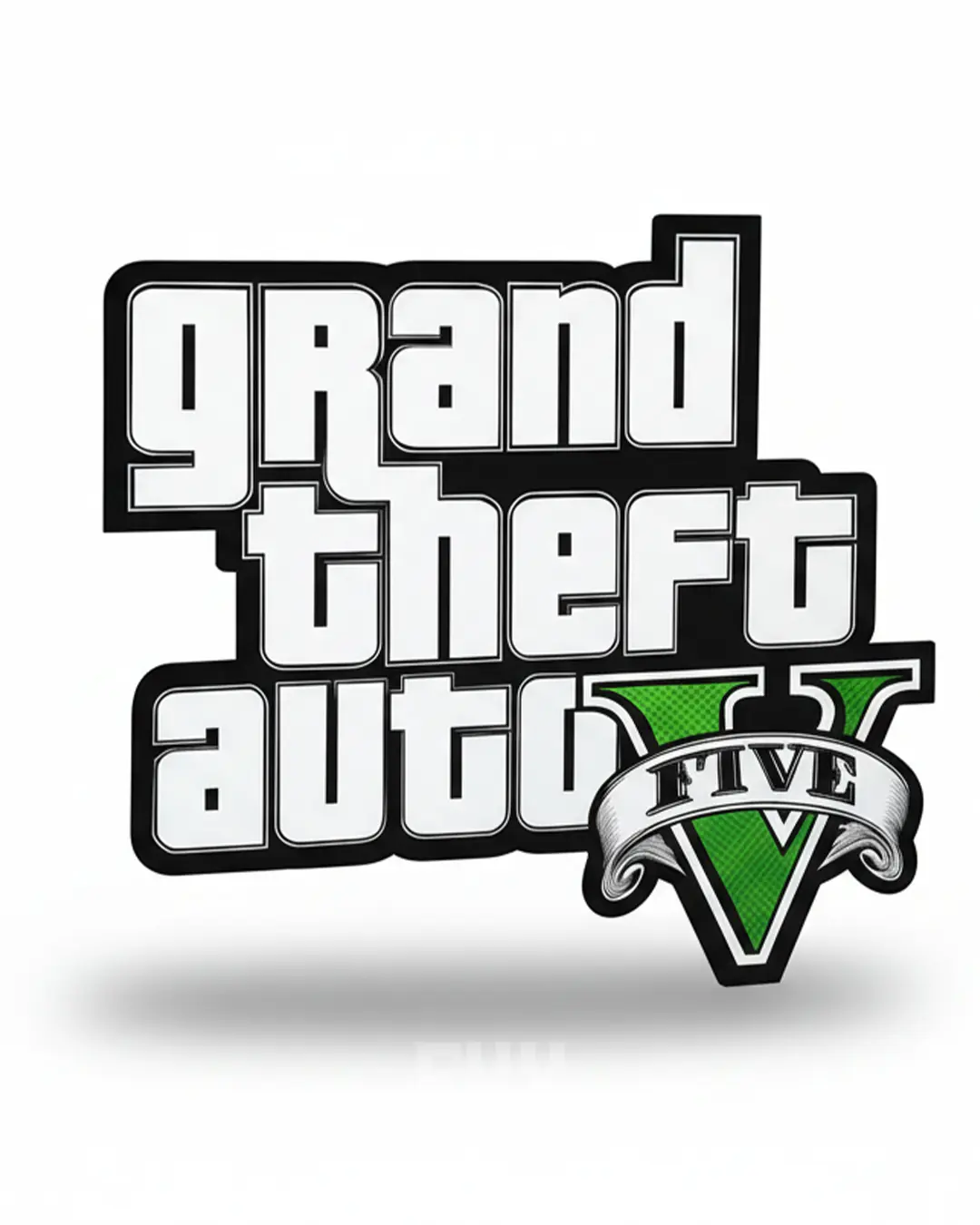 Grand Theft Auto V (GTA 5) Neon Led Lamba Oyuncu Odası Dekorasyonu GTA Koleksiyon Ürünü LED Masa Lambası