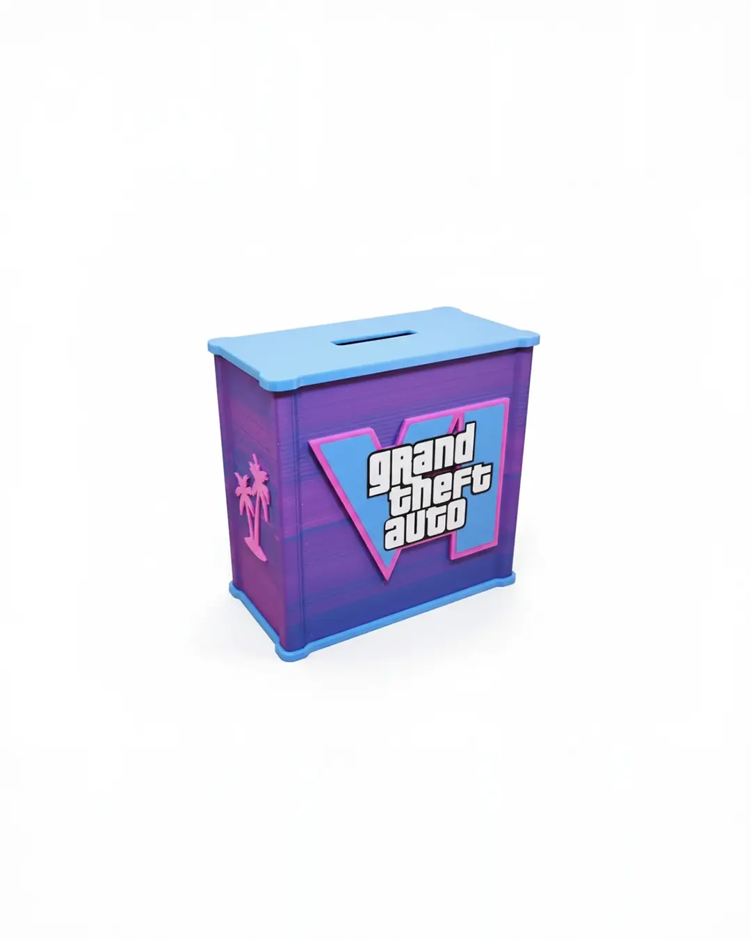 Grand Theft Auto Vice City Temalı Kumbara GTA Hayranları İçin Nostaljik Para Biriktirme Kutusu