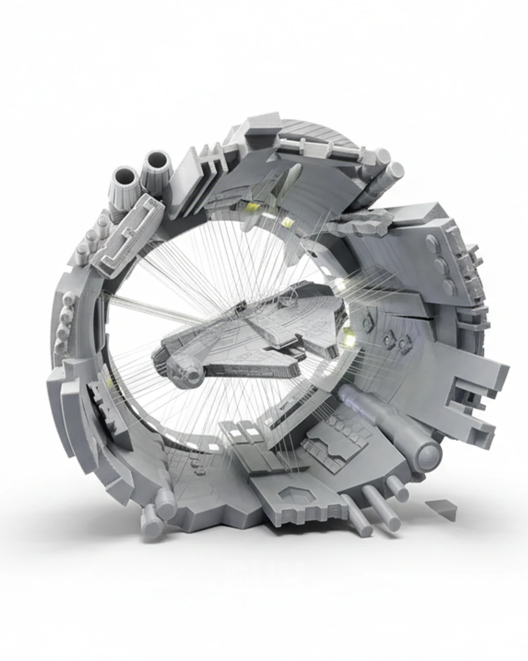 Star Wars Millennium Falcon Modeli - Koleksiyonluk Dekoratif