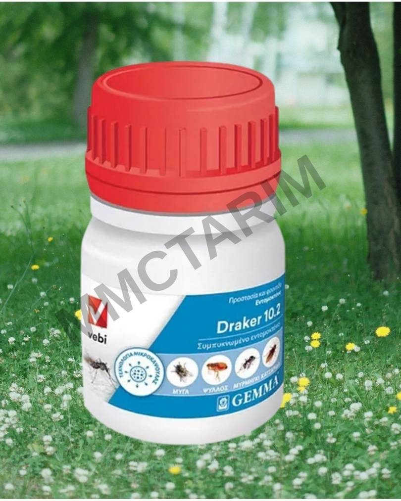 Vebi Pire Ve Bit Ilacı Draker 10.2 - Kokusuz Ve Konsantre 50 Ml