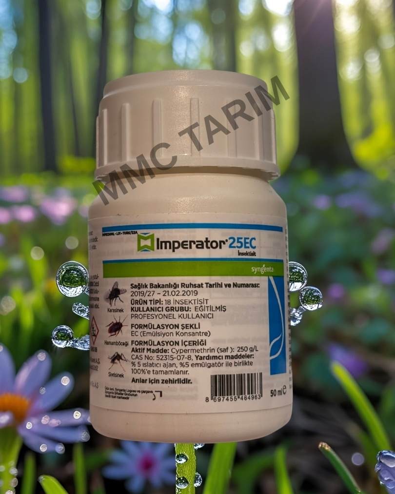 mperator 25 EC Kokulu Haşere Öldürücü | 50 ml Hamamböceği, Karasinek, Sivrisinek image