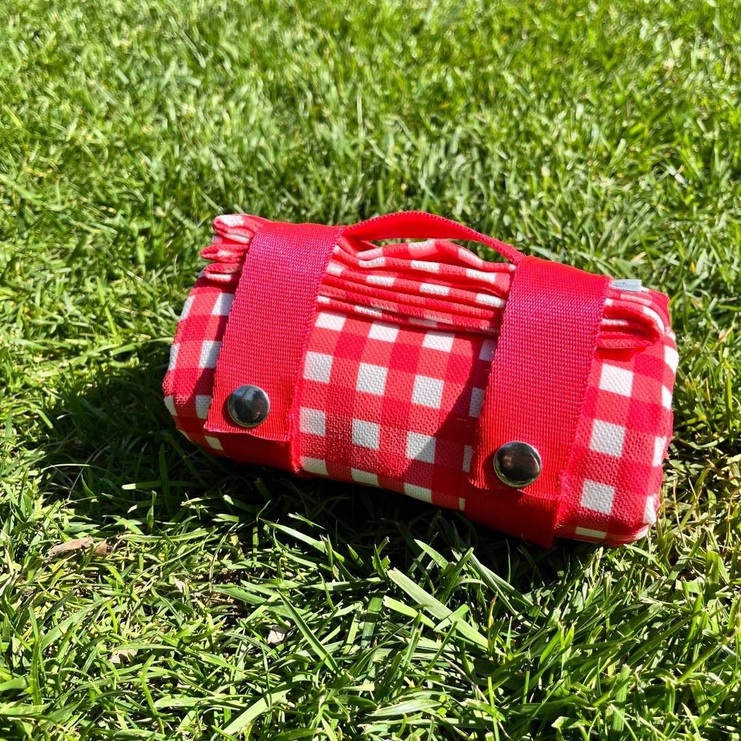 Red Patterned Picnic Set