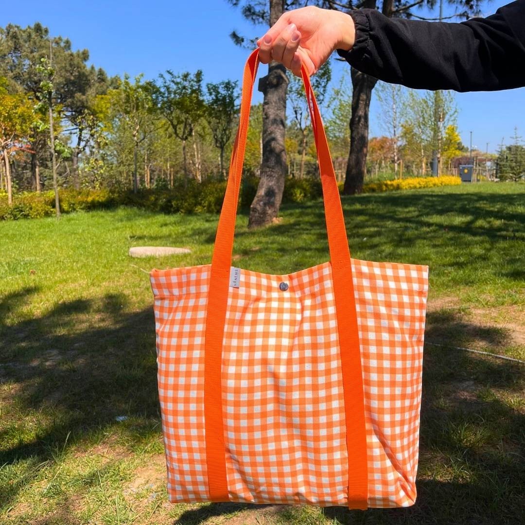 Orange Picnic Bag