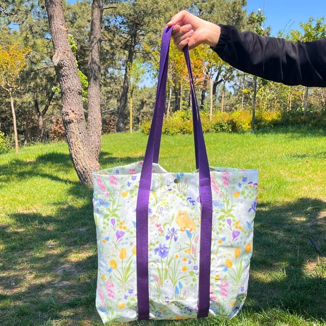 Rabbit Pattern Picnic Bag