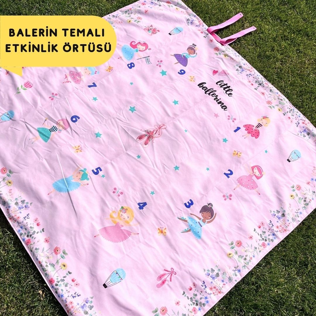 Balerin Desenli Etkinlik Örtüsü