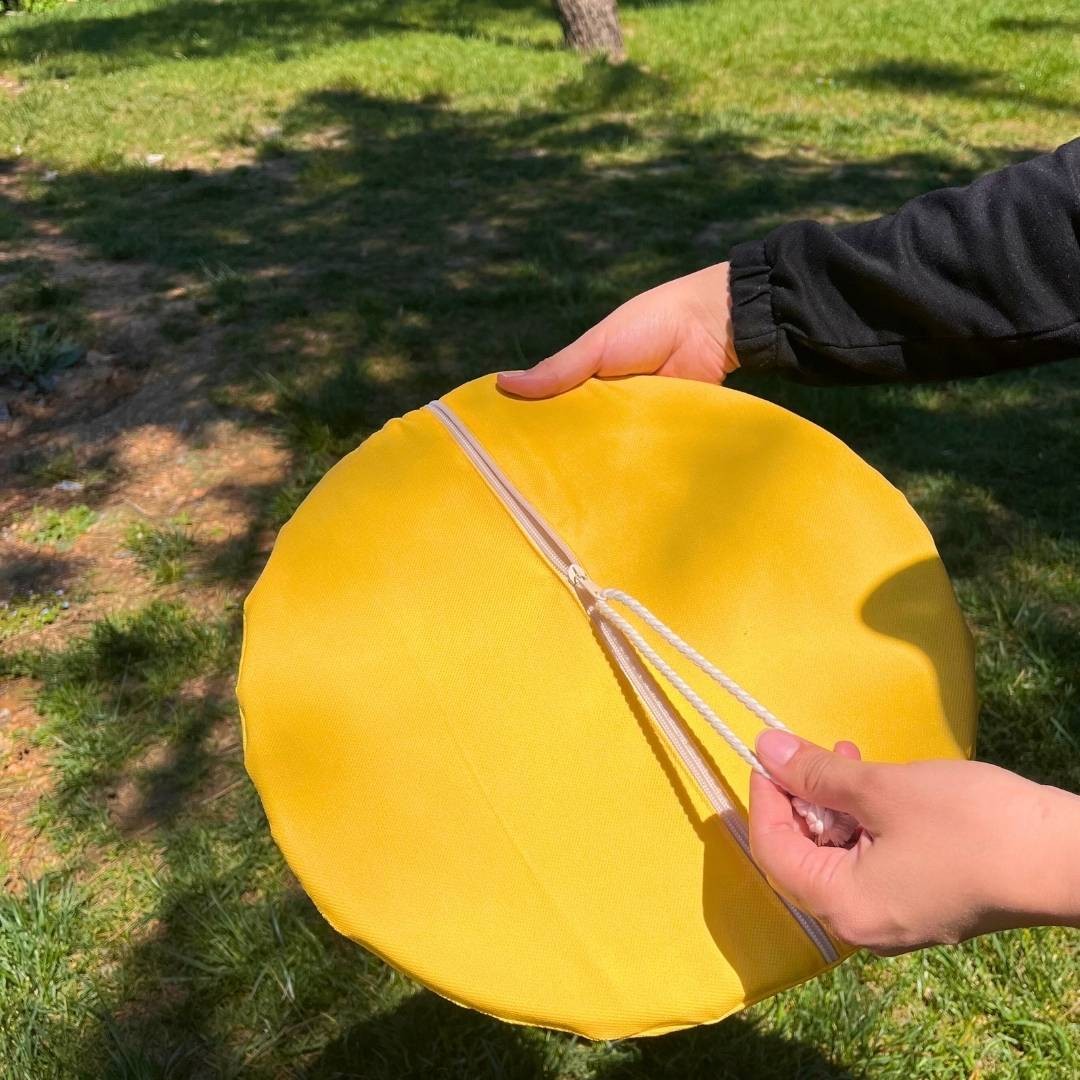 Yellow Picnic Cushion (2pcs)