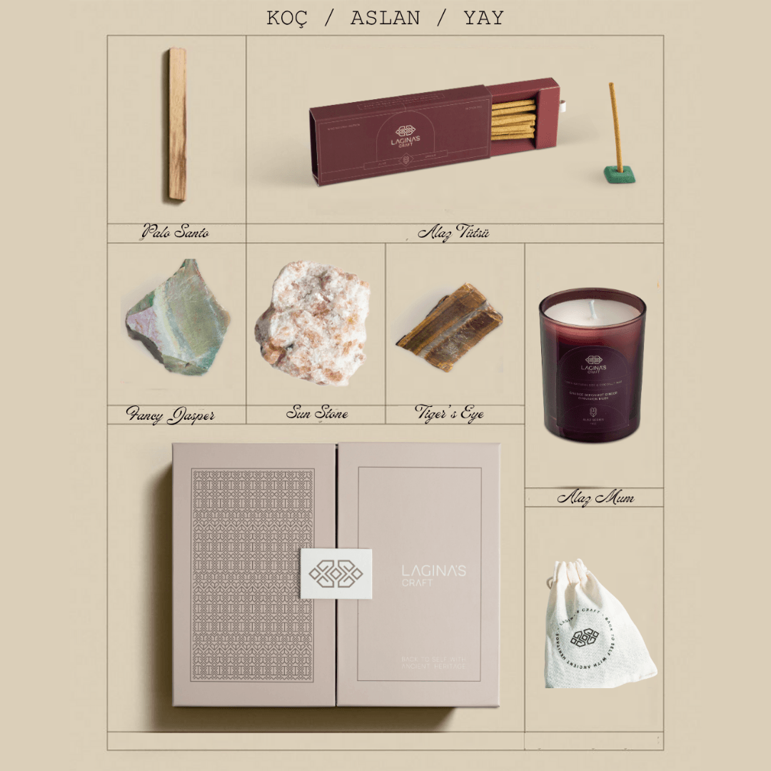 Alaz Ritüel Seti - Ateş Elementi