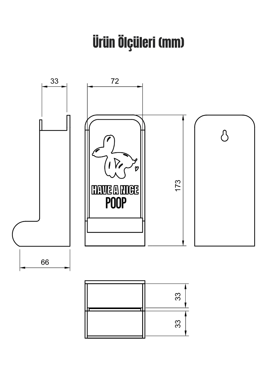 Petözel Kaka Torbası Organizeri