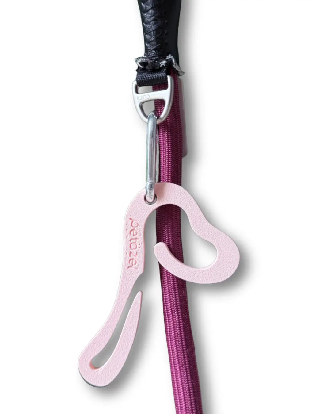 Petözel Kaka Torbası Taşıma Kancası - Toz Pembe