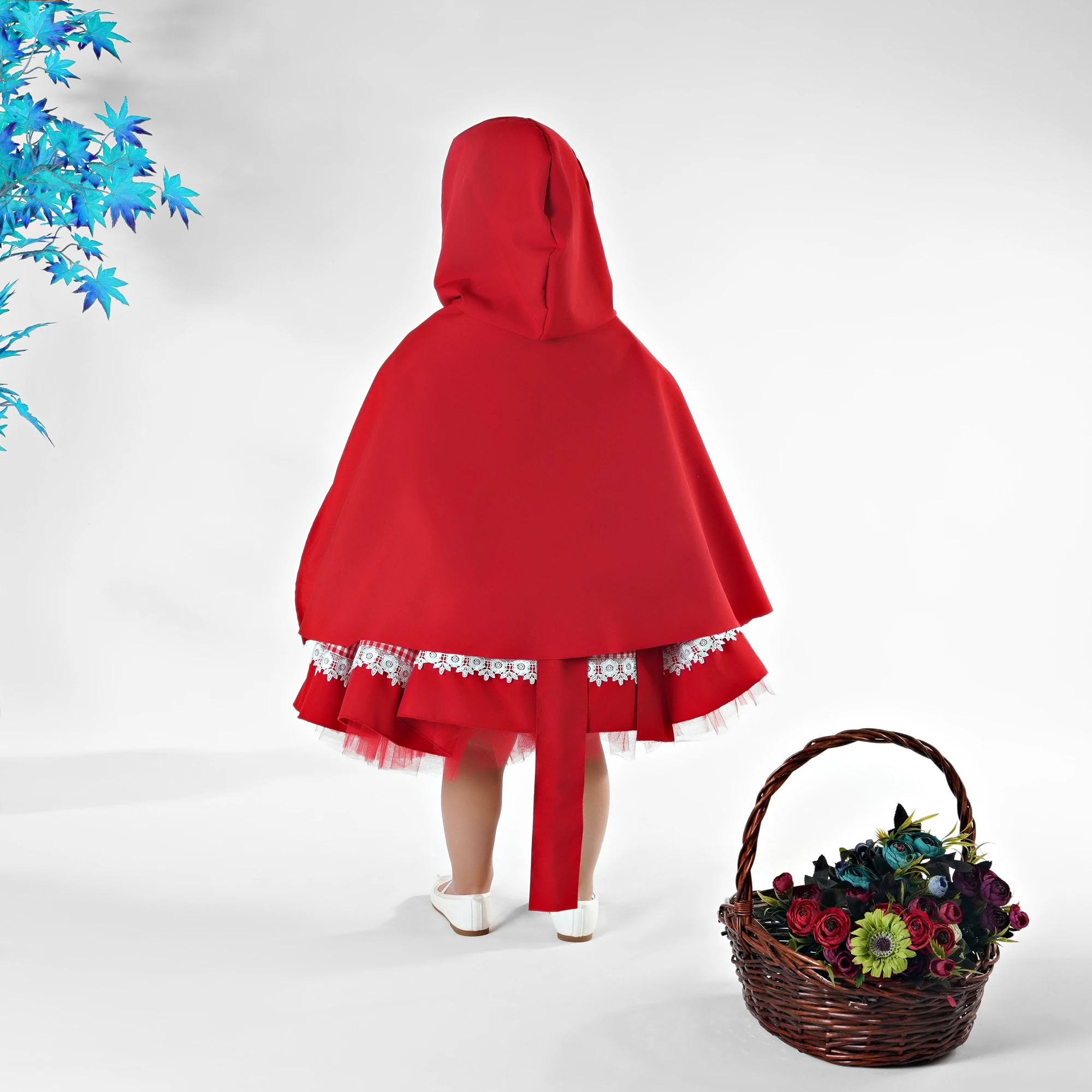 Kırmızı Başlıklı Kız Kostümü