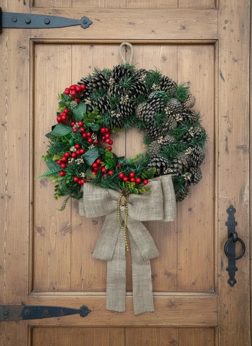 Yılbaşı Çelenk  Tasarım