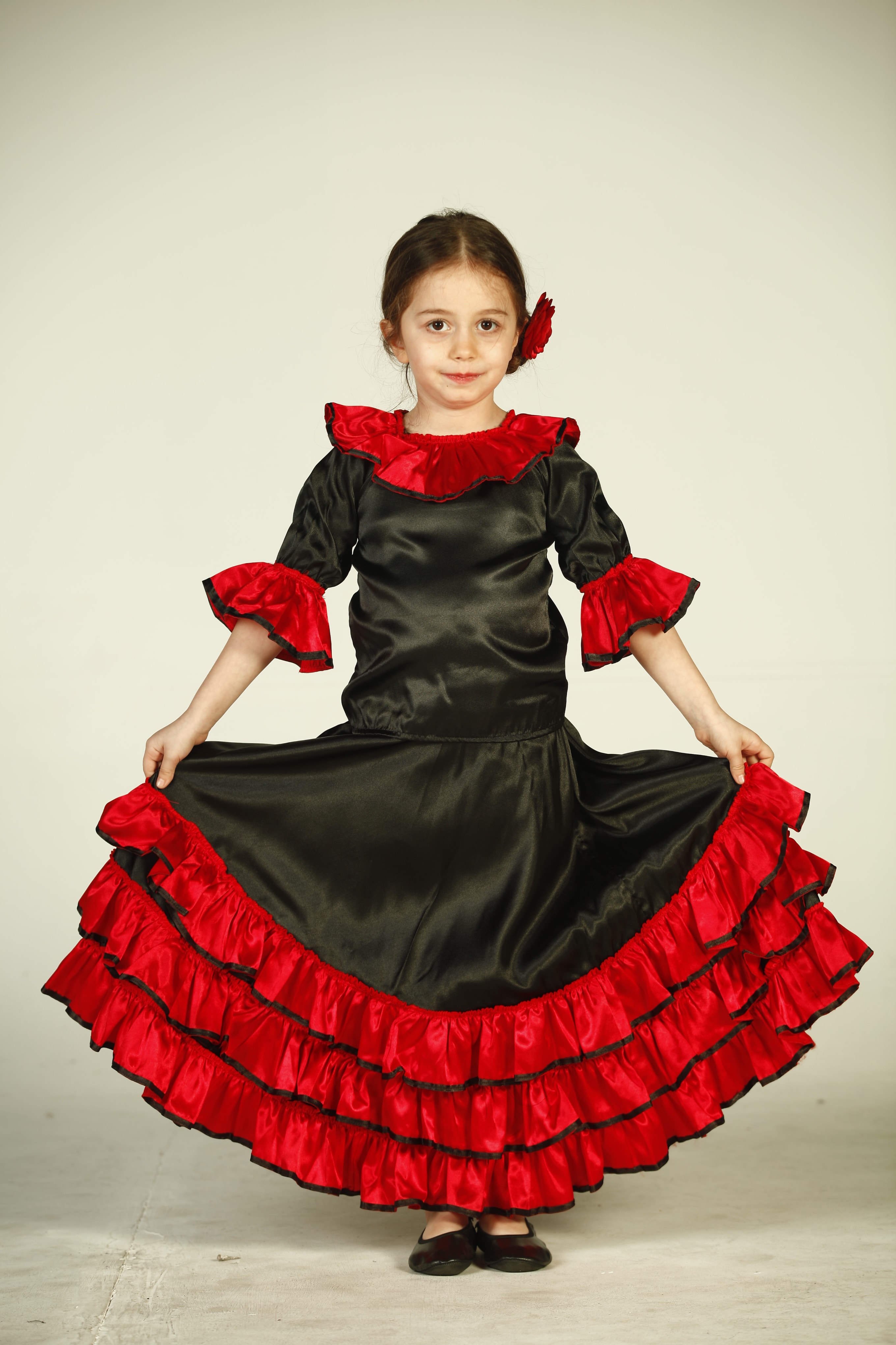 İspanyol Kız Kostümü