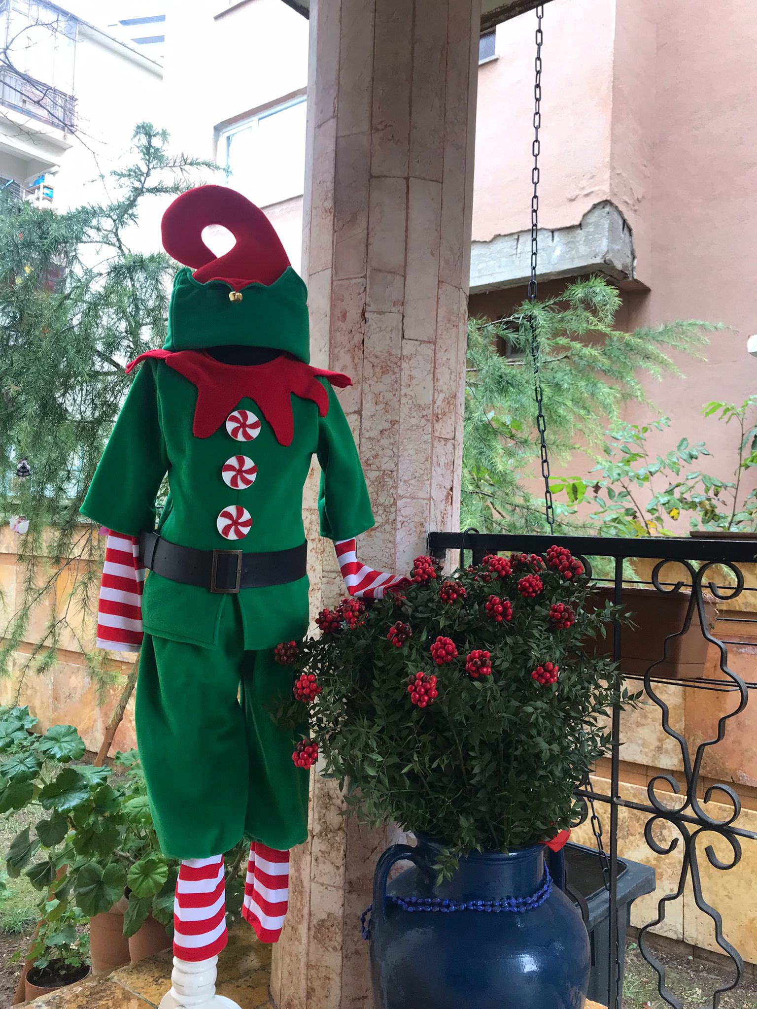 Elf Erkek Çocuk Kostüm Seti