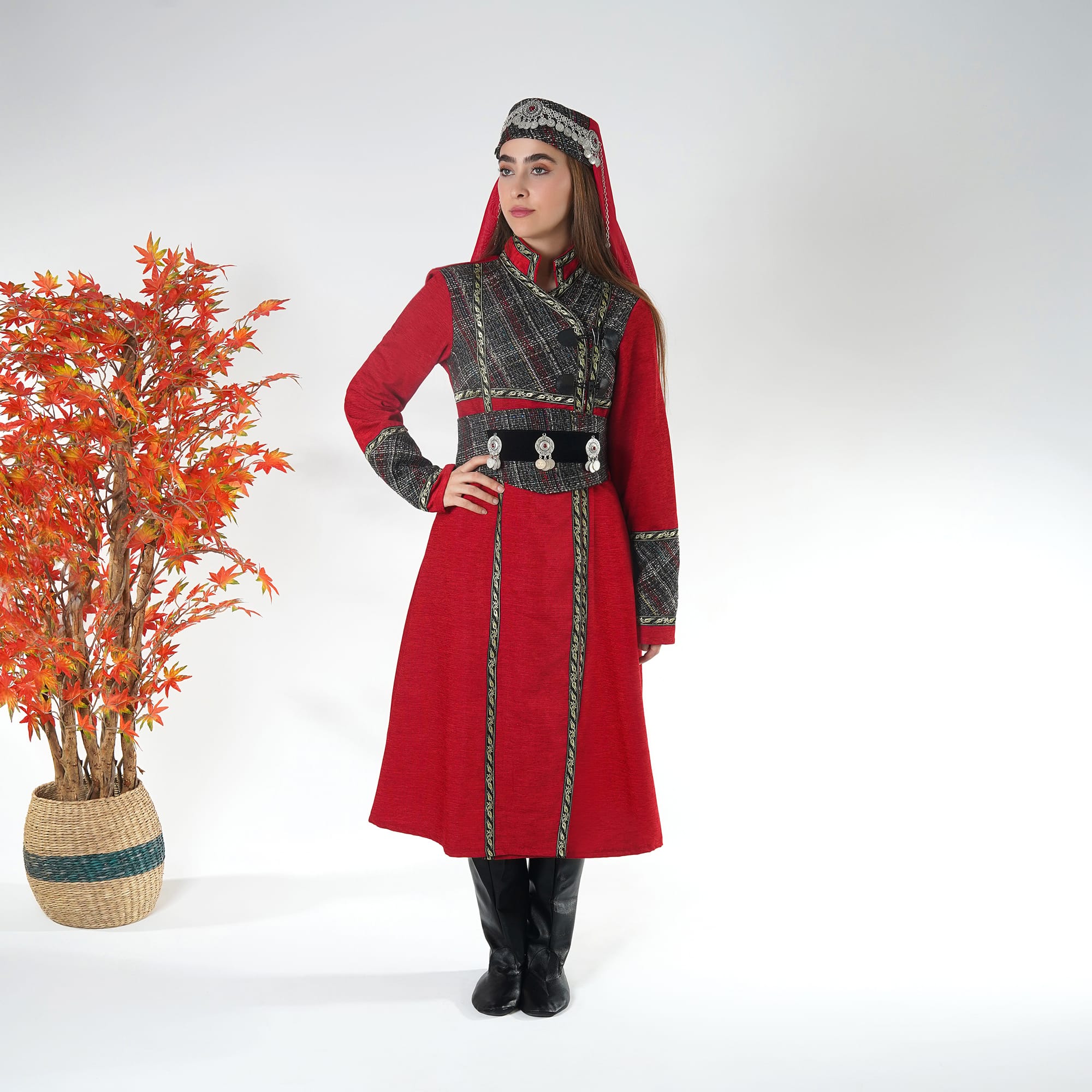 Halime Hatun Kostümü, Türk Geleneksel Kadın Kıyafeti