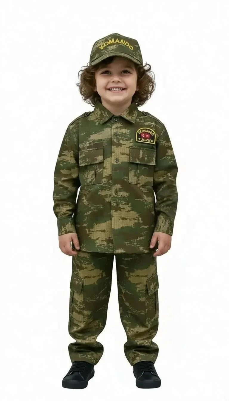 Asker Çocuk Kostümü
