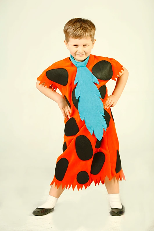 Fred Çakmaktaş Kostümü | Taş Devri Çocuk Kostümü