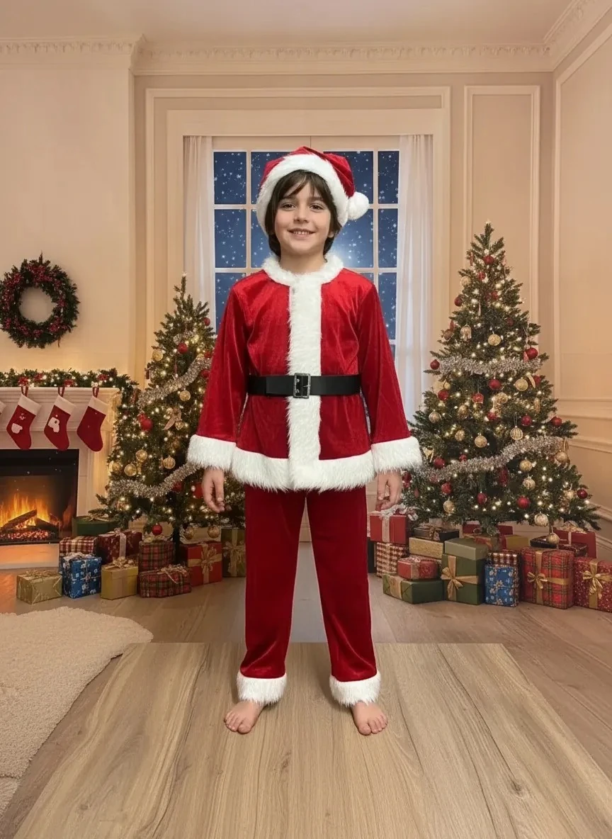 Noel Çocuk Kostümü