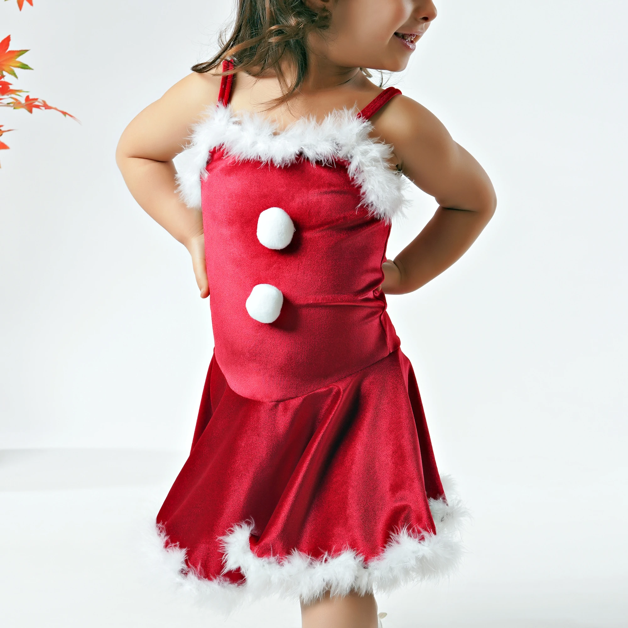 Noel Kız Çocuk Kostümü