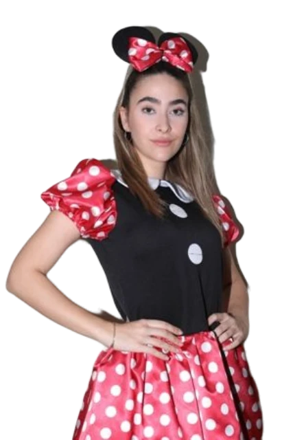 Minnie Mouse Kostümü Yetişkin
