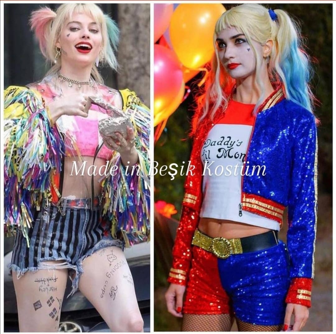 HARLEY QUINN  YETİŞKİN KOSTÜM