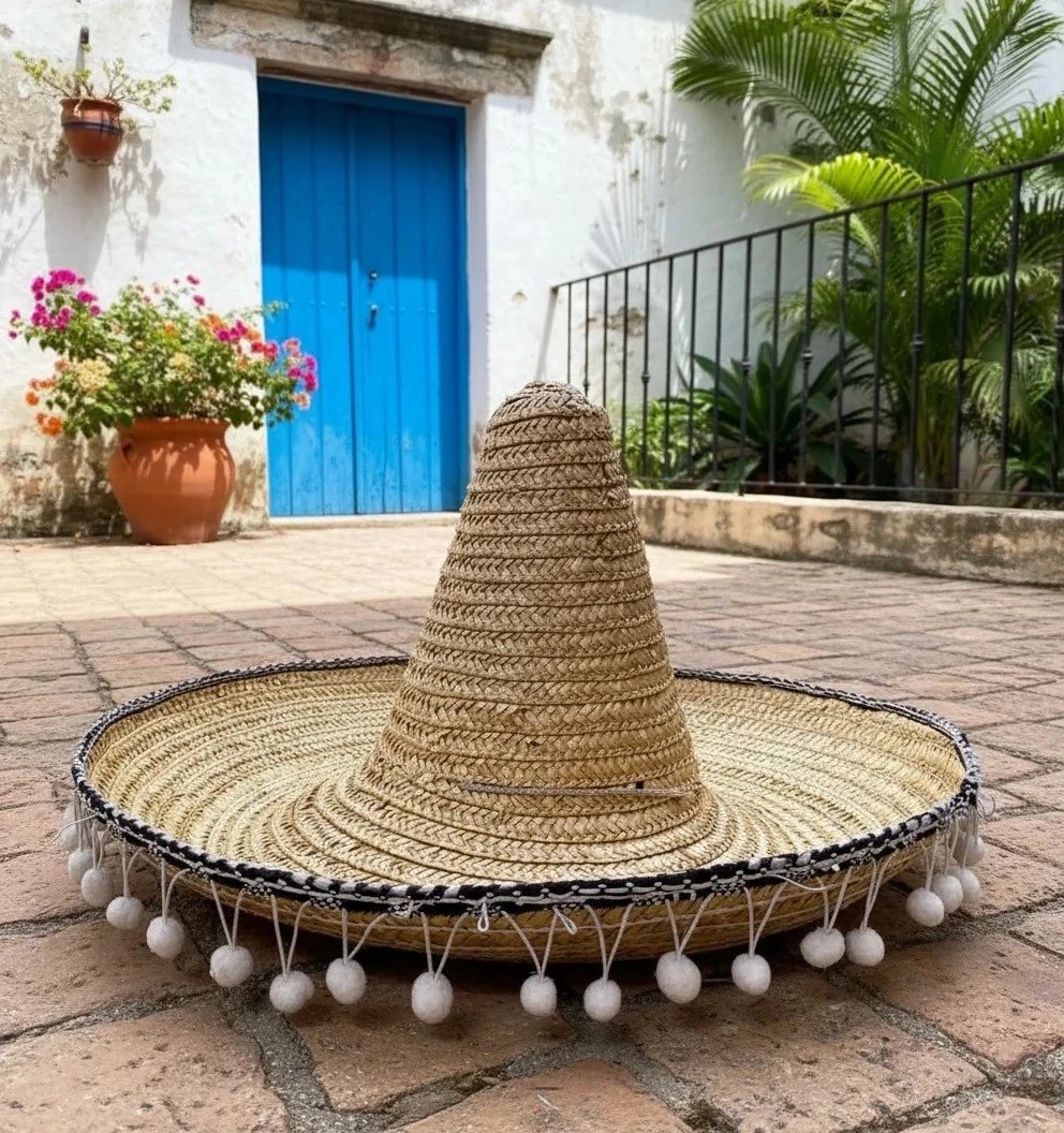 Meksika Hasır Şapka Yetişkin