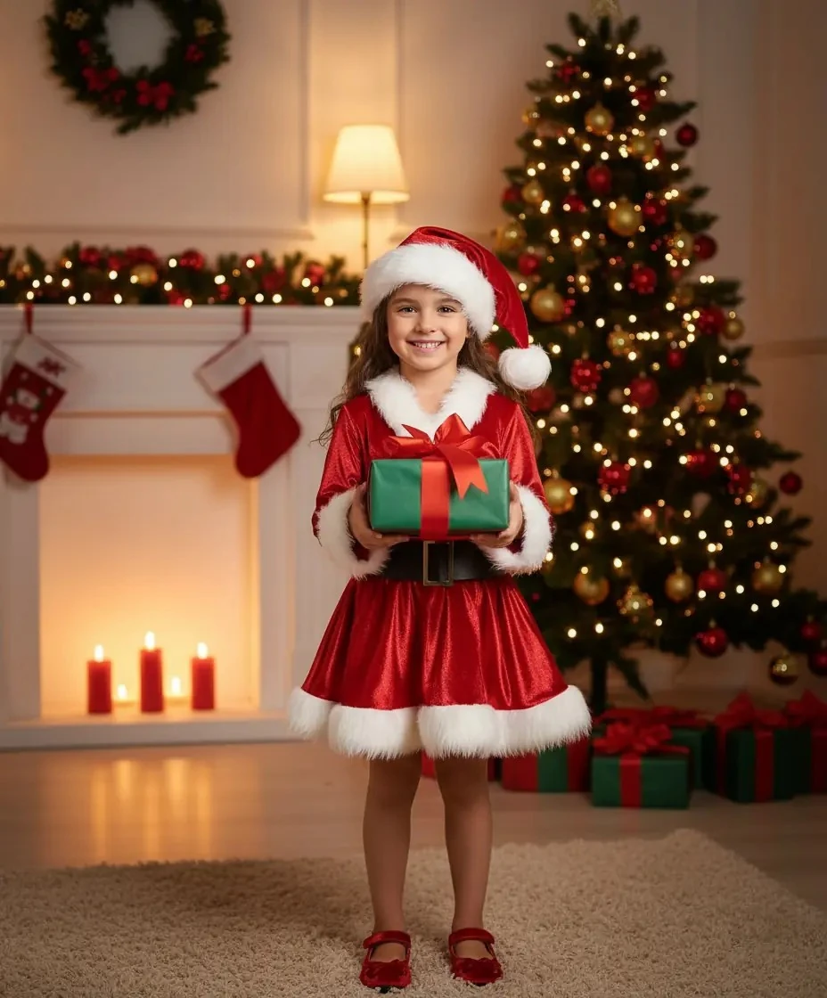 Noel Çocuk Kostümü