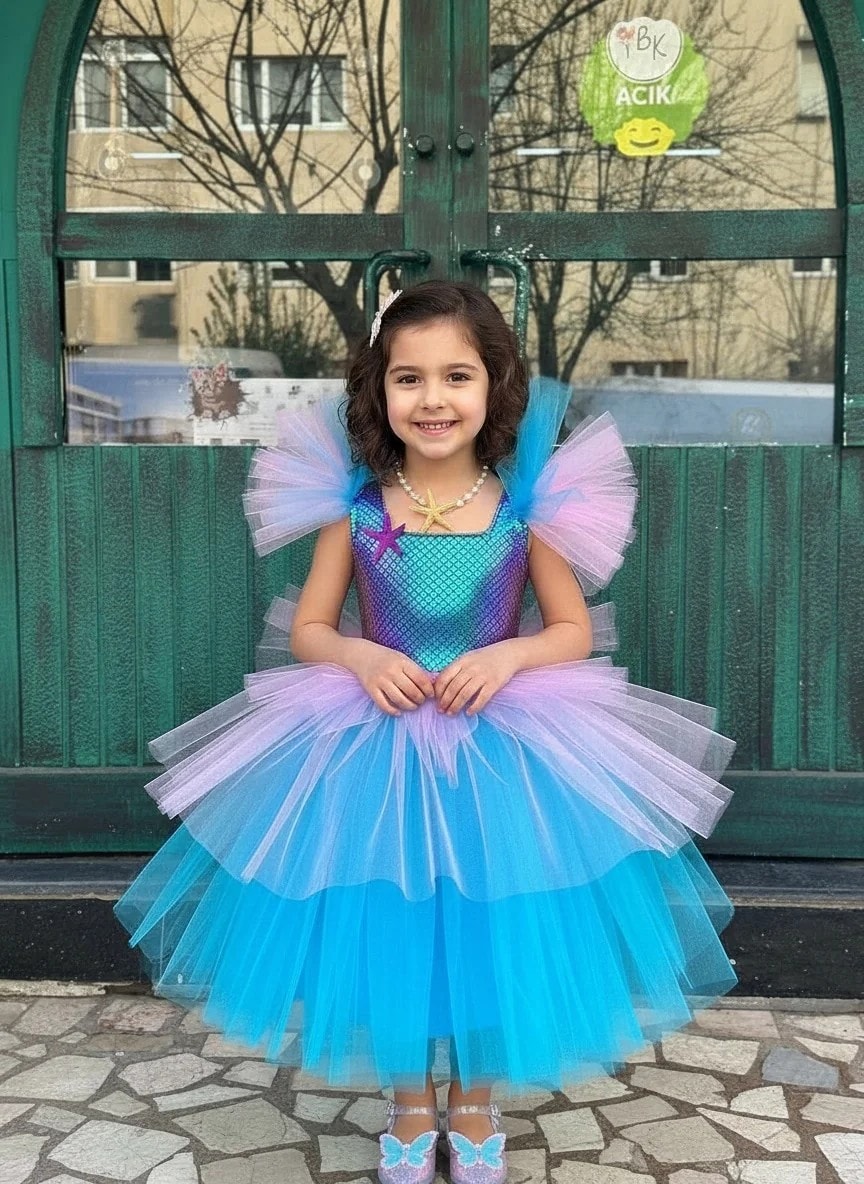 Deniz Kızı Kostümü