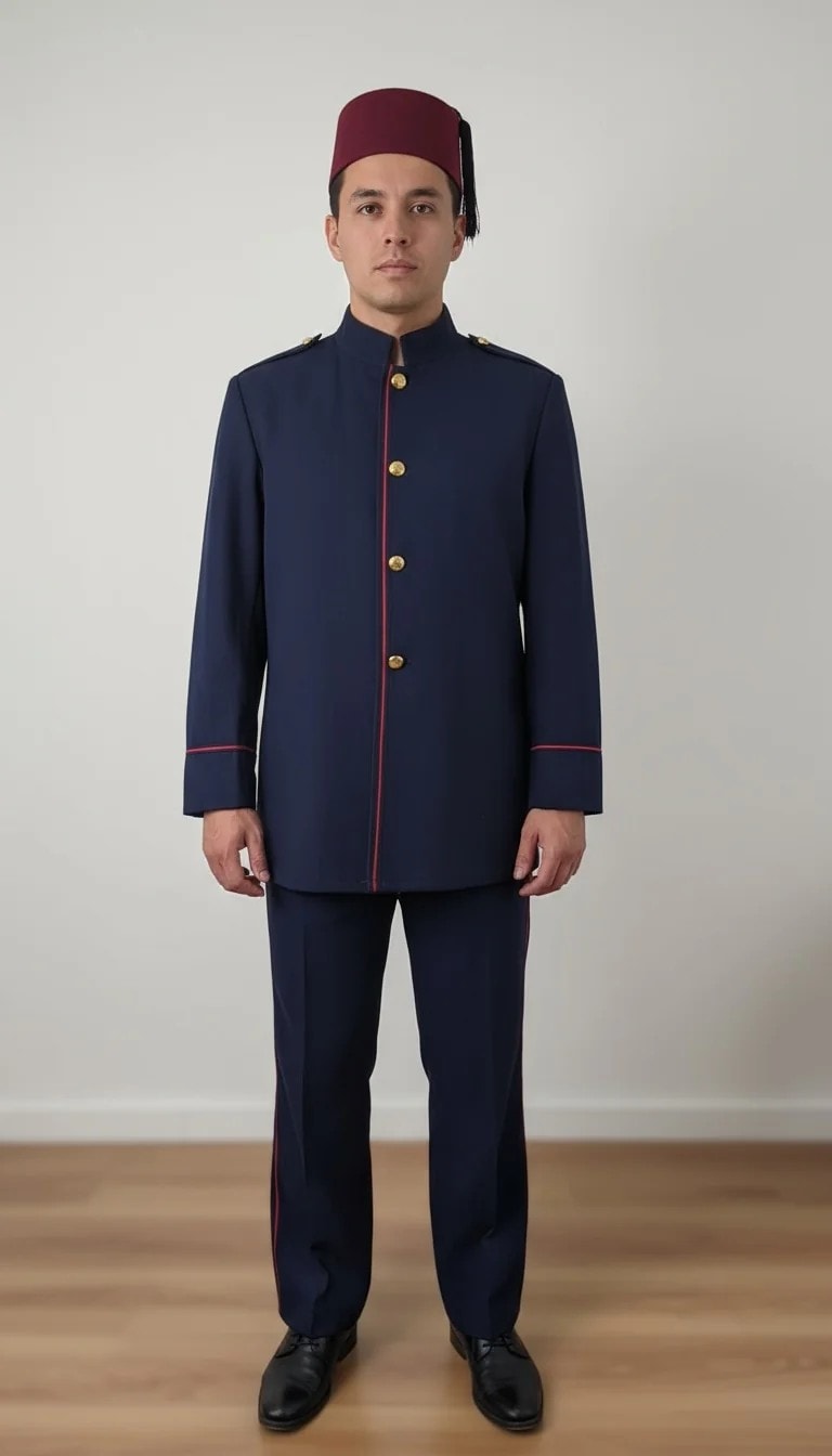 Atatürk Manastır Askeri İdadi Kıyafeti