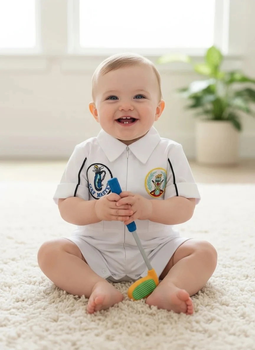 Golf Kısa Tulum Çocuk