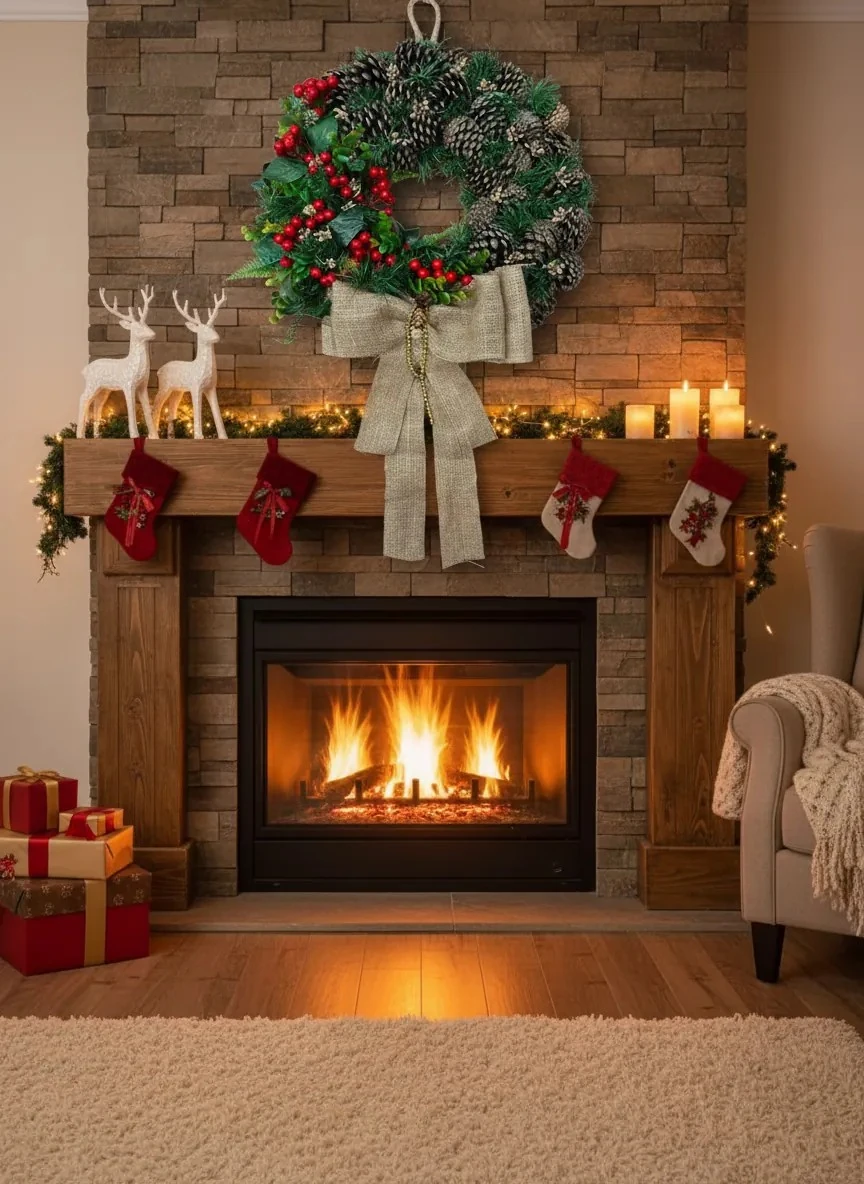 Yılbaşı Çelenk  Tasarım