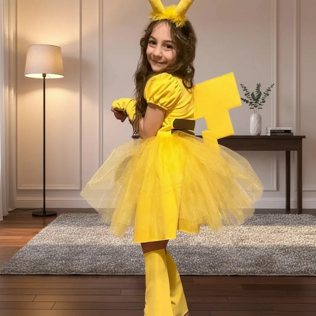 Pokemon Kız Kostümü