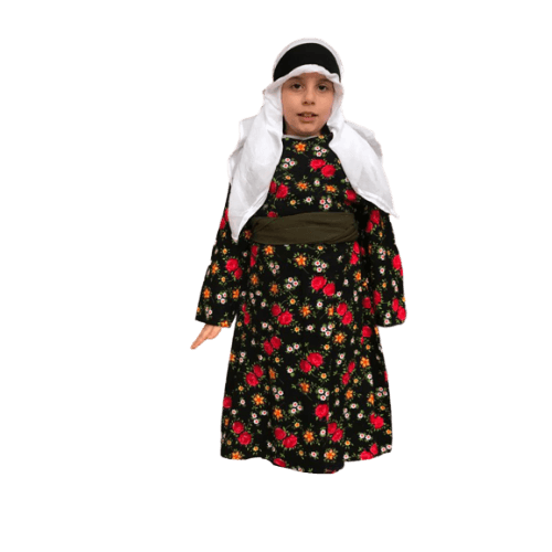 Köylü Kız Çocuk Kostümü