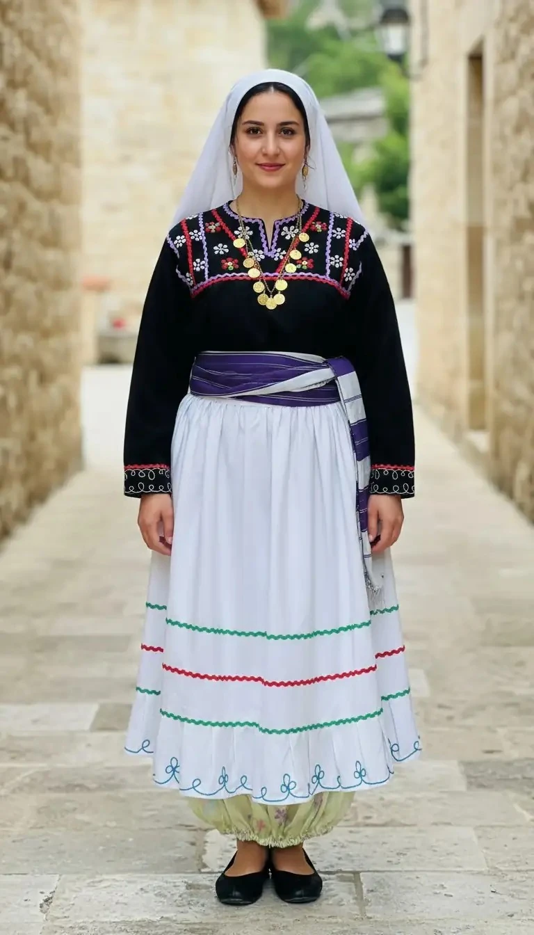 Karadeniz Kız Kostümü Yetişkin