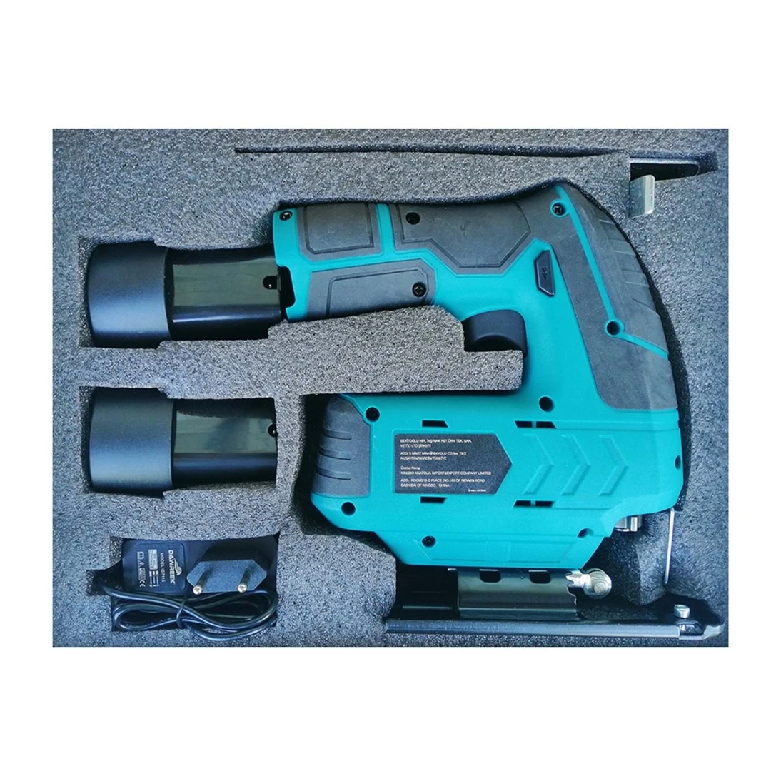 DAWREEK ADN0560 12V 2 Bataryalı 3000RPM 65MM Otomatik Jak Girişli Şarjlı Dekupaj