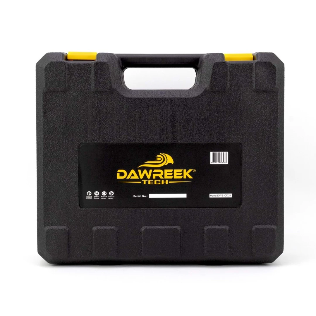 Dawreek ADN0106 Çift Akülü 21V 5Ah Profesyonel Darbeli Şarjlı Matkap Vidalama Seti